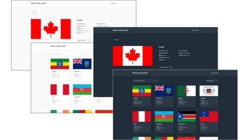 Full Stack Application Preview